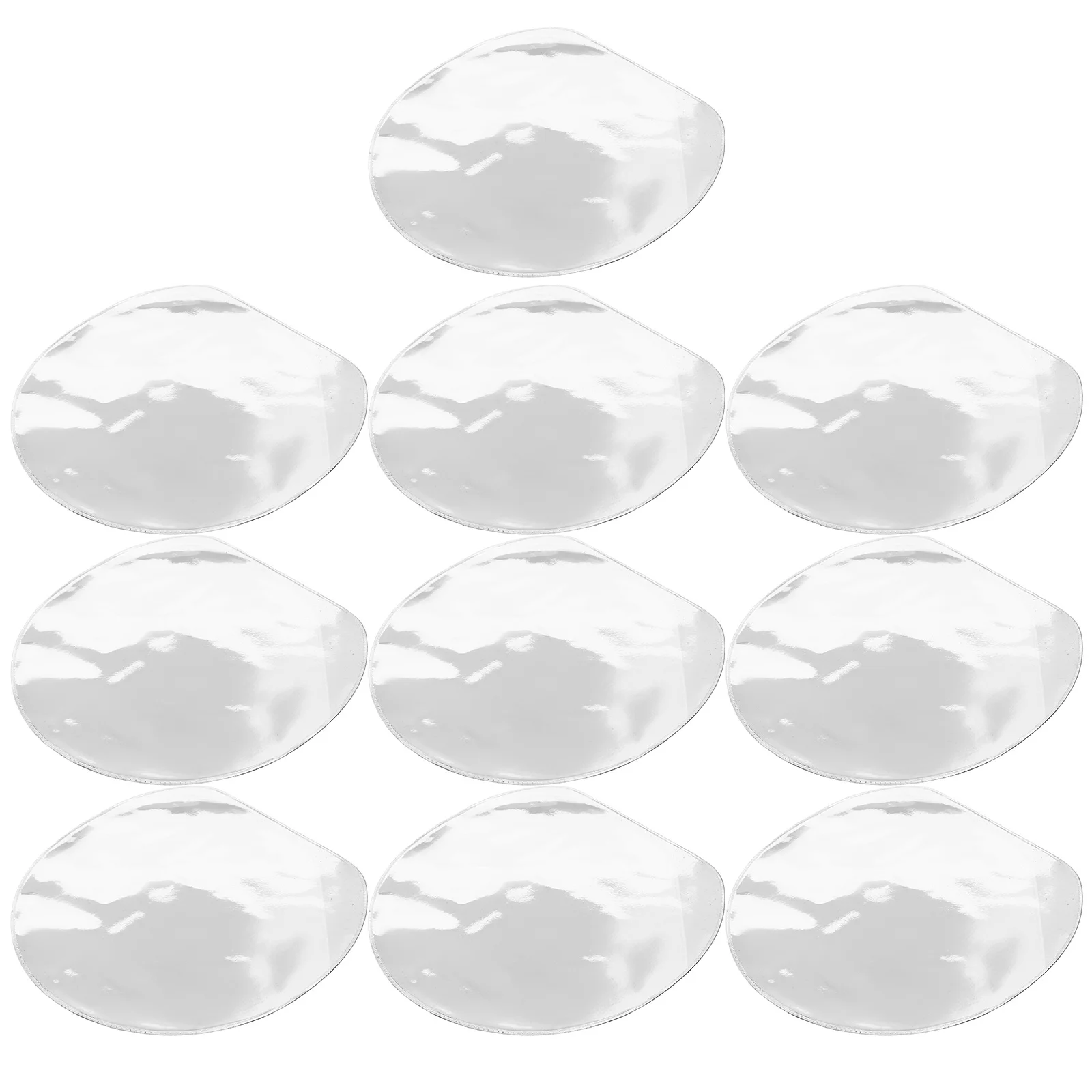 10 قطعة طبقة رقيقة واقية المهنية مضرب حامي العرض واضح الجدول لاصق مجداف التنس #4