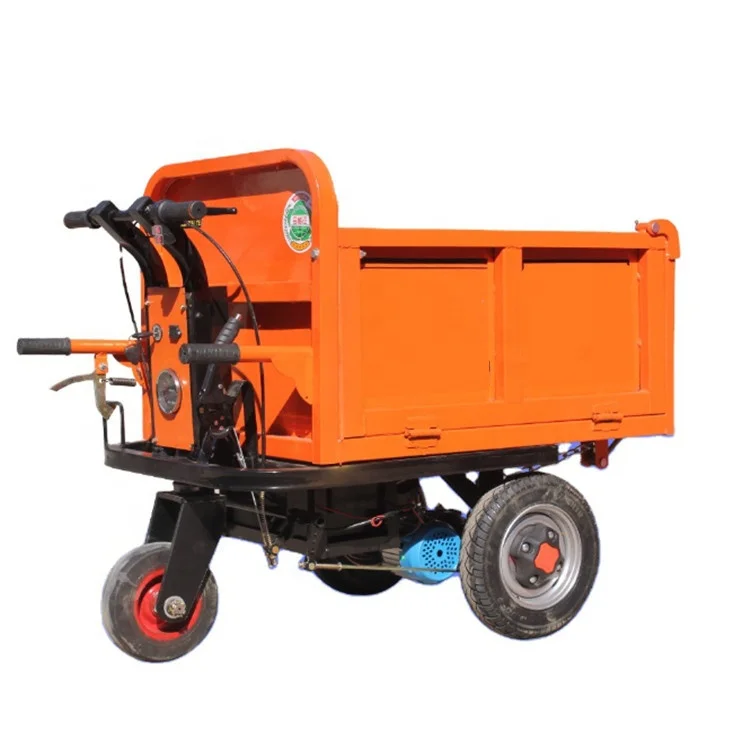 

【Best-selling】Portable Three Wheel Small Cargo Tricycle/electric Mini Mining Dump Truck