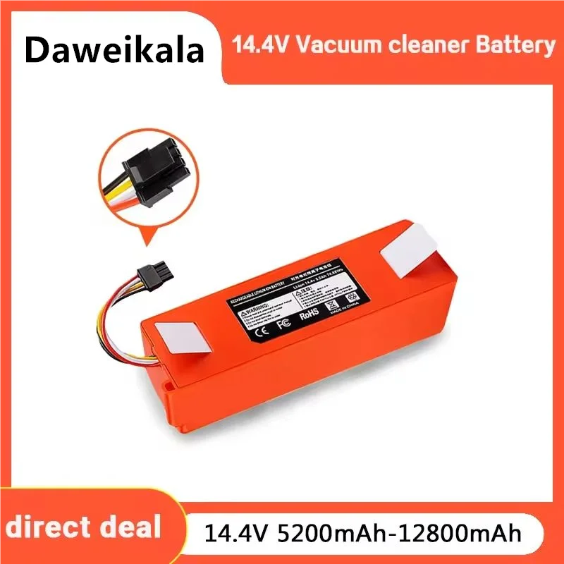 

100% Original BRR-2P4S-5200S Robotic Vacuum Cleaner Replacement Battery For Xiaomi Roborock S55 S60 S65 S50 S51 S5 MAX S6 Parts