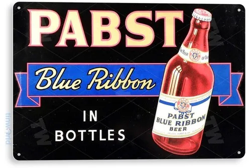 TIN SIGN Bottled Beer Metal Store Pub Brew Shop Bar Pub A550 --Tin Sign