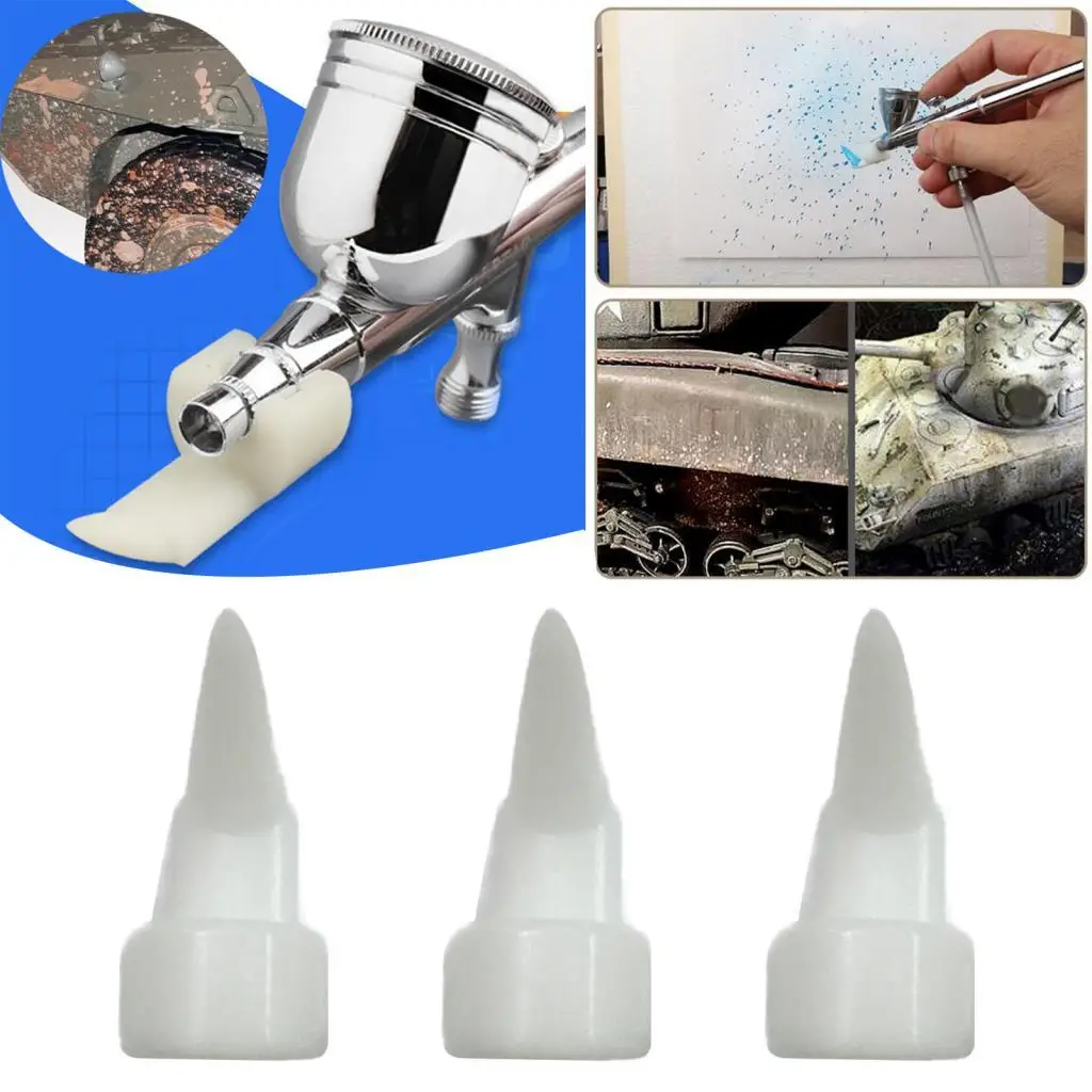 Airbrush Ink Splash Effect, Dot Spray Making Tool, fácil de encontrar, 3 pcs