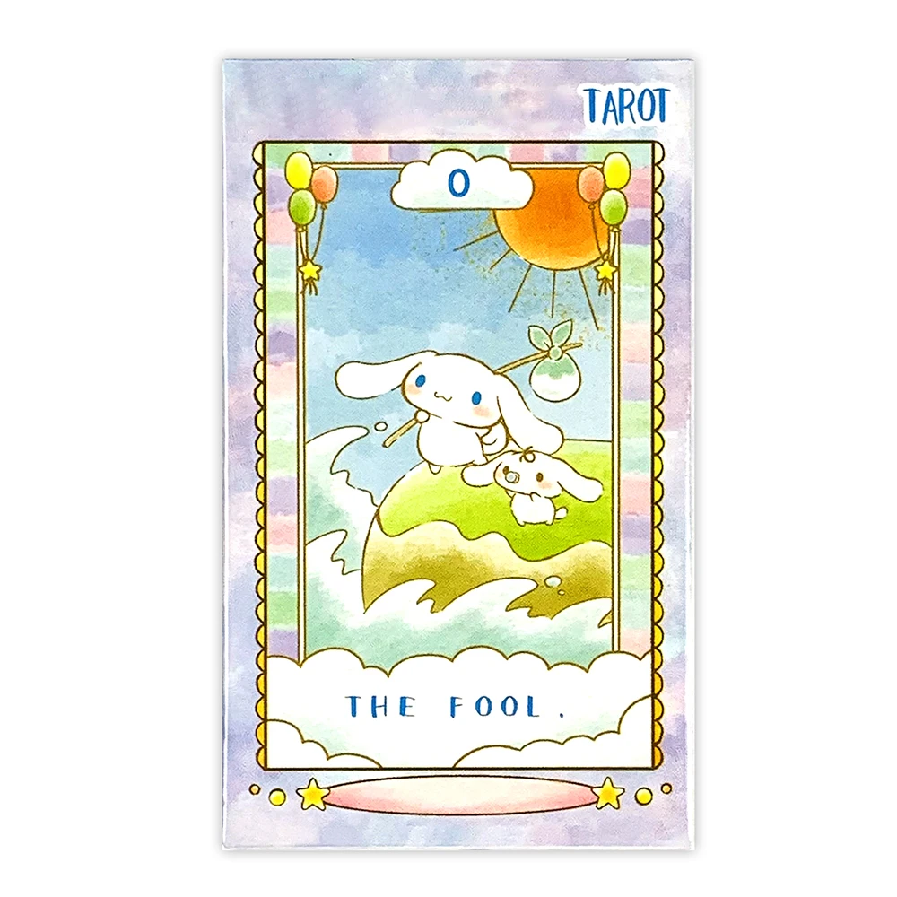 بطاقات التارو الجديدة 78 قطعة سطح التارو اللطيف سطح رائع للمبتدئين حجم المحمولة والأصدقاء جمع أرواق لعب