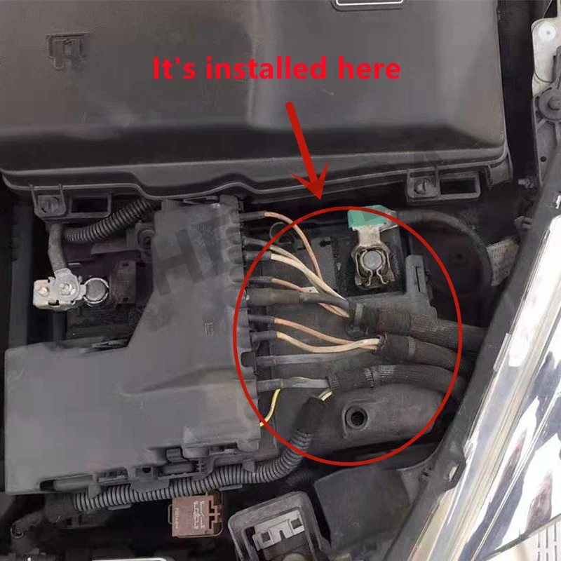 6500KG 9671508280 For Peugeot 508(W23) Citroen C6(X81) Engine Compartment Fuse Box BSM Cover,Battery Protection/Harness Cover