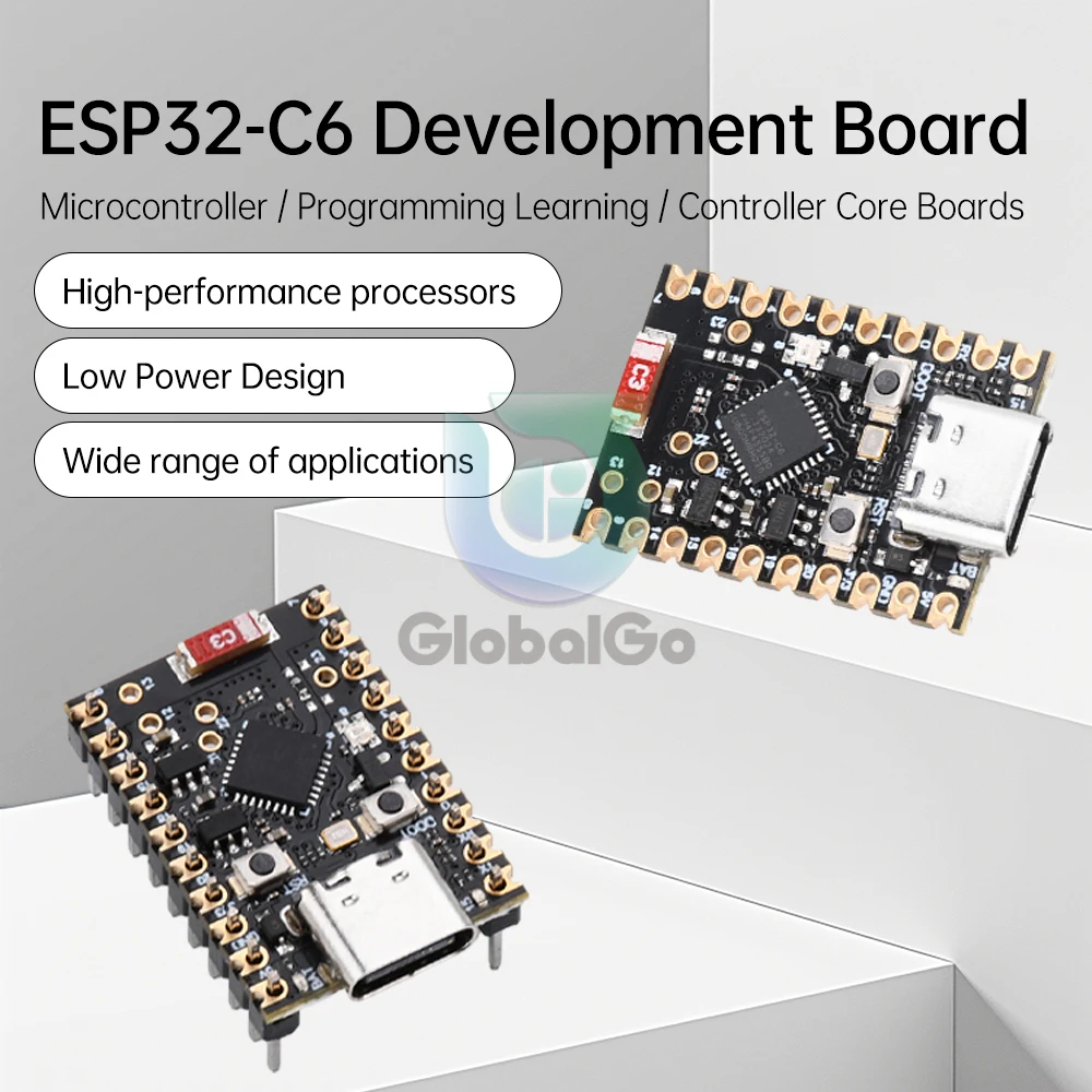 

ESP32-C6 MINI Development Board Bluetooth WIFI Programming Learning Controller Core Board Module Low Power