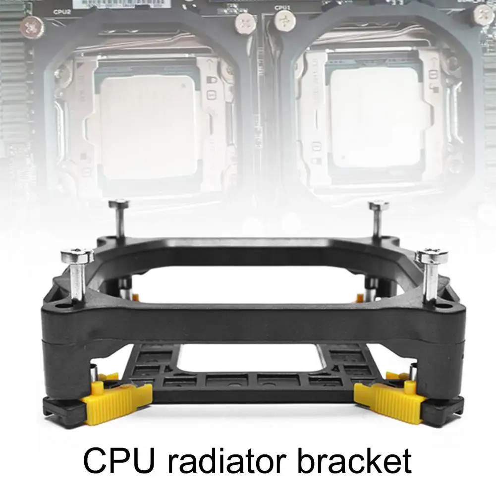Radiator Bracket Good Hardness Replaceable Buckle CPU Heat Sink Mounting Stand for INTER 115X/1366/2011