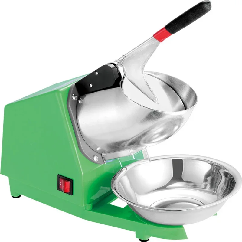 65KG/H Electric Ice Crusher Smoothie Shaver Slush Ice Block Breaking grinder Machine 220-240V Silver