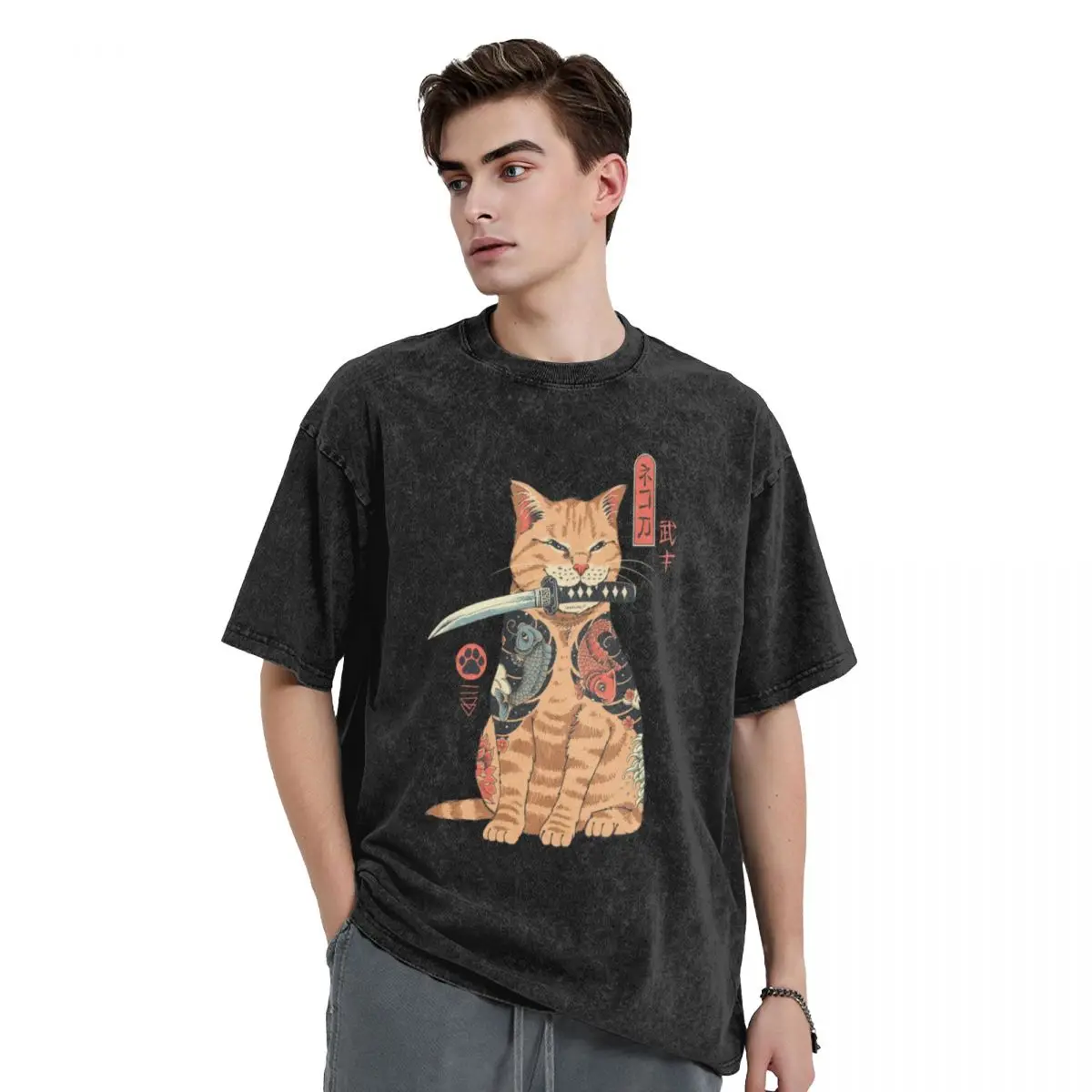 

Catana T-Shirt oversizeds summer top tees oversized t shirts for men