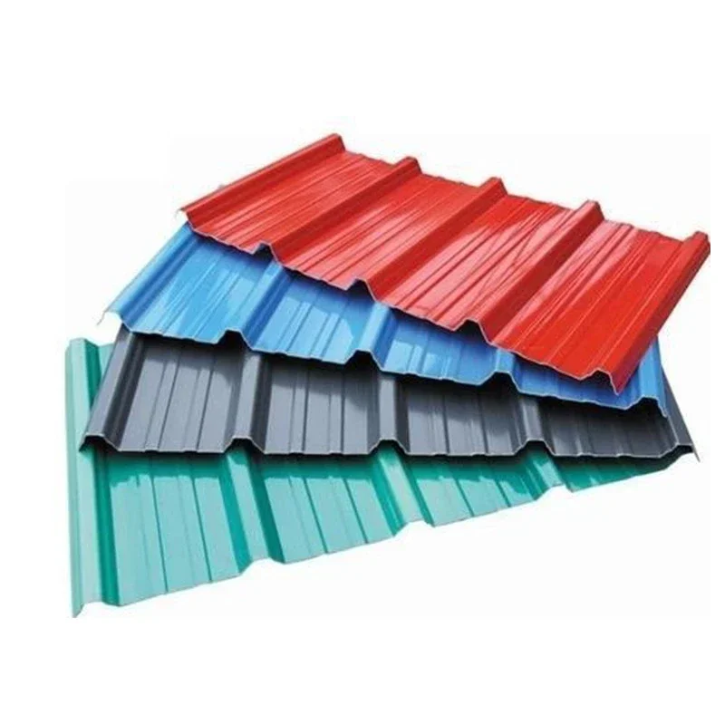 

l # high quality 0.4 0.5mm thickness galvanized zinc color coated corrugated steel metal roofing sheets prices