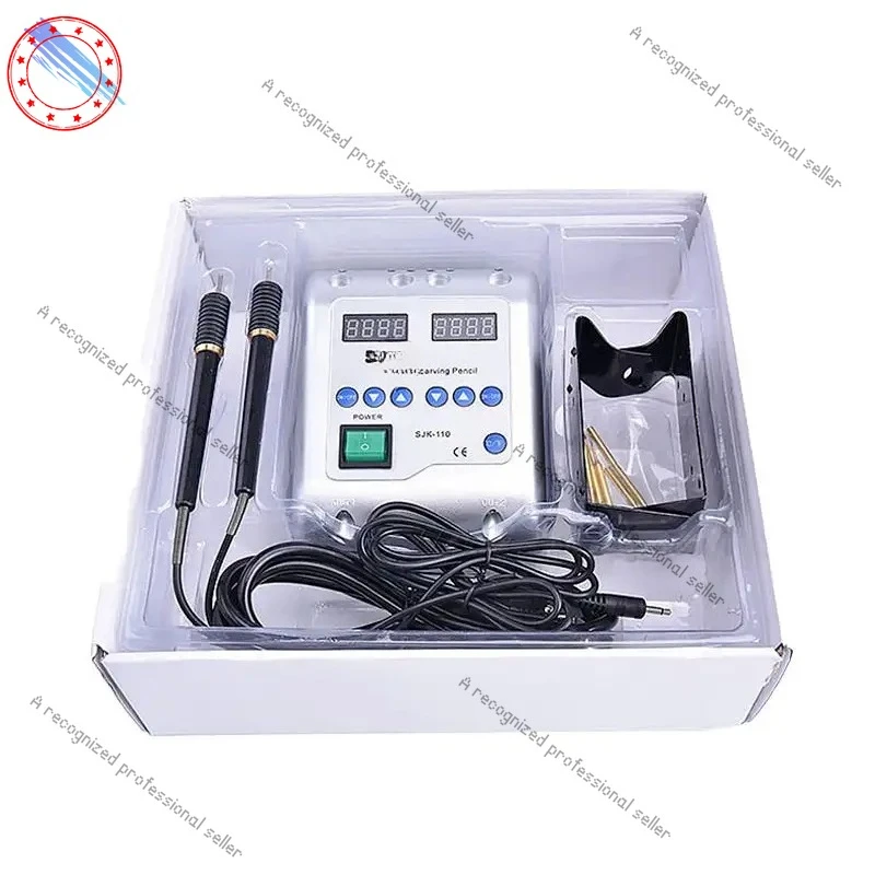 

Hot Sells Sjk Labs Electronic Wax Carving Knife Twin-pen / Wax Knife Heater Tools
