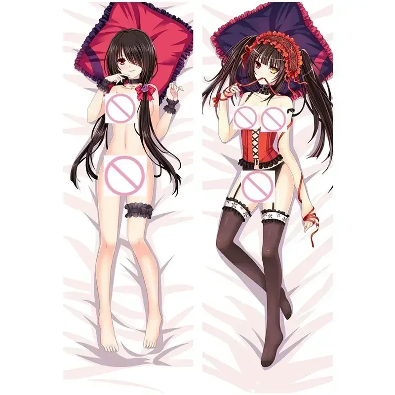 

Anime DATE A LIVE pillow Covers Tokisaki Kurumi Dakimakura case Sexy girls 3D Double-sided Bedding Hugging Body pillowcase DA02A