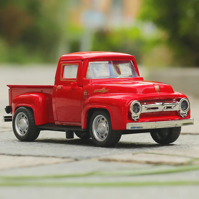 

1:32 Пикап из сплава, модель автомобиля, детская игрушка; прекрасная коллекция развивающих игрушек для мальчиков.