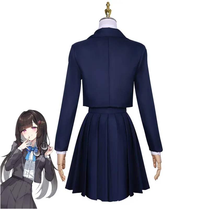 Juego Honkai: disfraz de Star Rail Sparkle, disfraz de Anime japonés JK, uniforme escolar, abrigo, falda, peluca, zapato, mujer, lindo traje de Halloween, 2