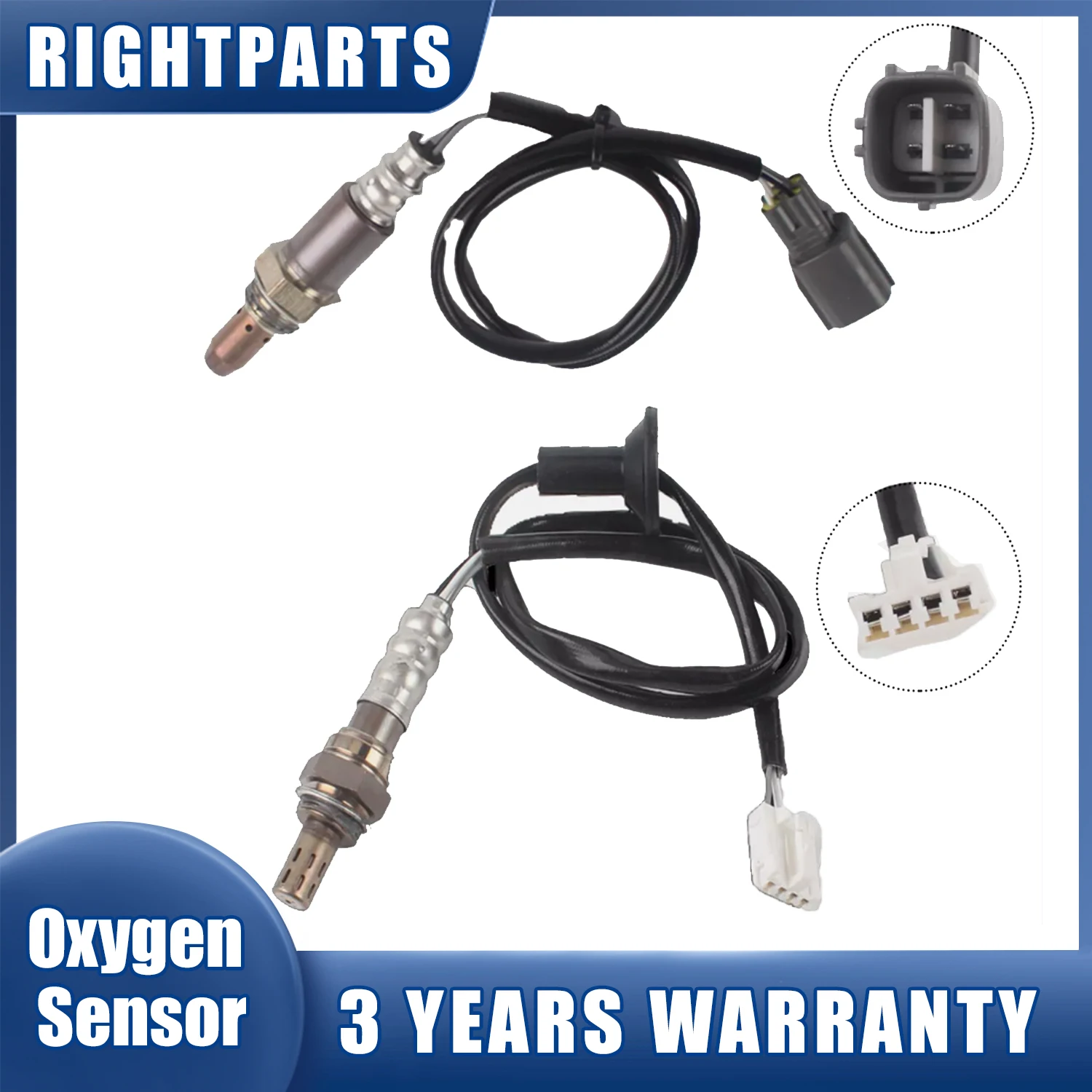 

Upstream+Downstream O2 Oxygen Sensor NEW For TOYOTA RAV4 2004-2005 2.4L L4 89467-02060 89465-42130