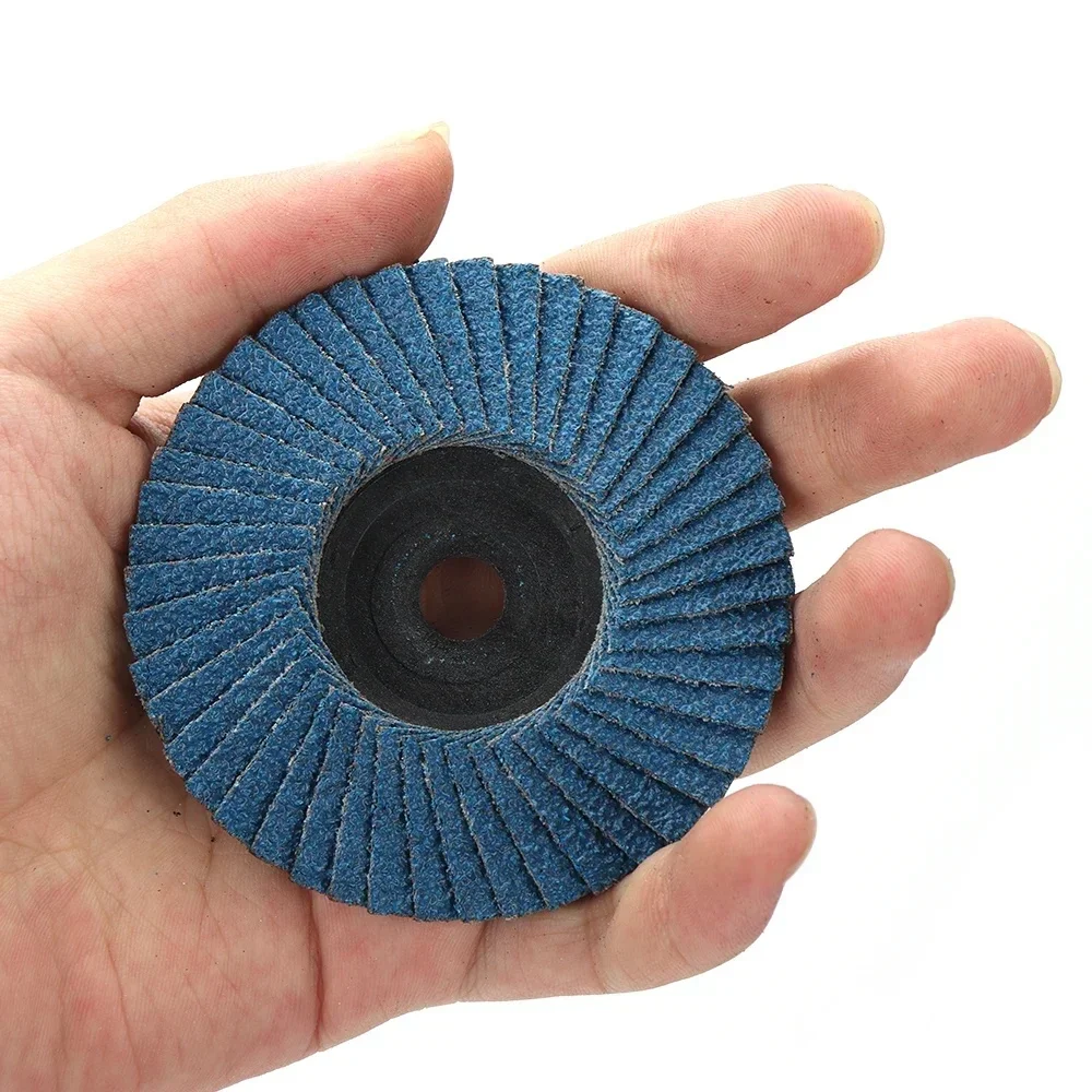 5/10 Stück 75mm 3-Zoll-Schleifscheiben, Lamellenschleifscheiben, Schleifblätter für Winkelschleifer, Holz- und Metallpolitur – Detail 3