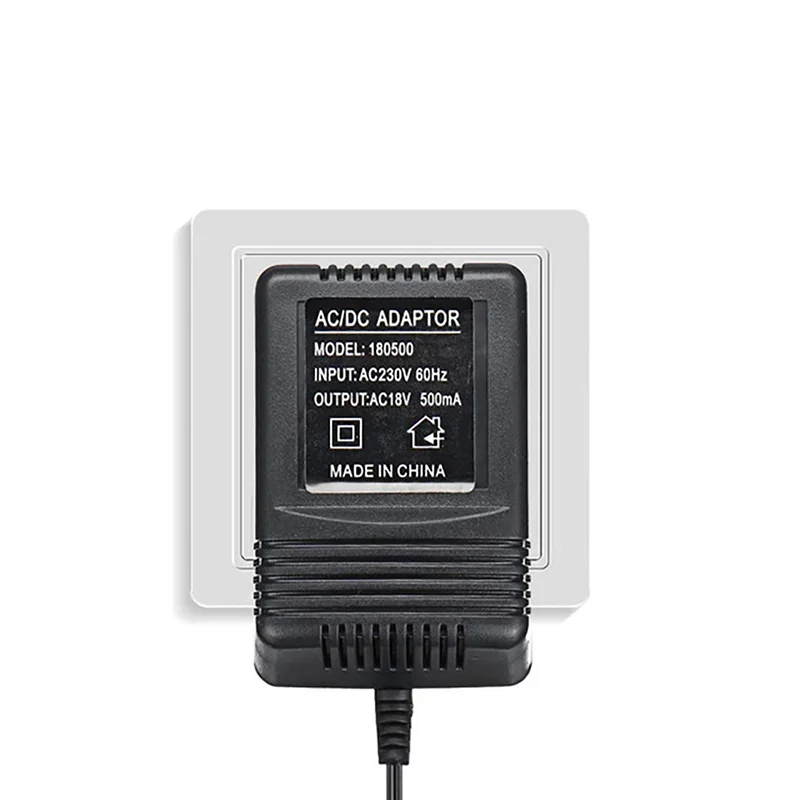 Adaptateur secteur pour caméra de sonnette sans fil, prise US et EU, chargeur aved, WiFi, interphone vidéo IP, 18V AC, 110V-240V