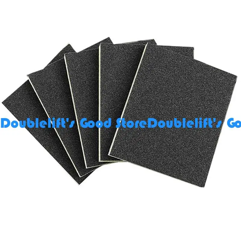 

R9UF 18pcs Многоцелевые шлифовальные губки устанавливают круты для мокрой и сухой шлифовальной прокладки для деревянной отделки