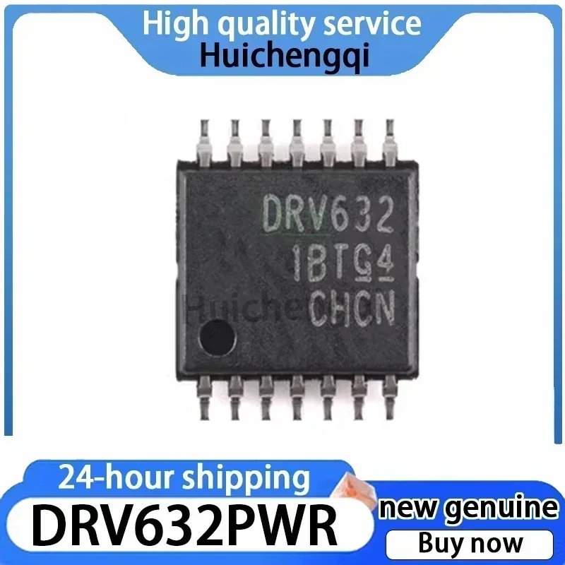 5PCS New DRV632PWR DRV632PW Silk Screen DRV632 Audio Amplifier IC TSSOP-14