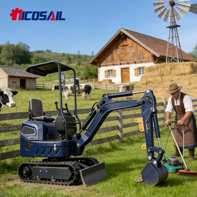 

Kubota engine 1200 kg 1.2 ton small excavator Ce/Epa/Euro 5 compact hydraulic micro excavator