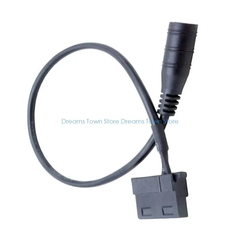 HX6A DC5521 zu 4Pin Adapter Stabile Spannungen übertragen geringe Interferenzen Kabel
