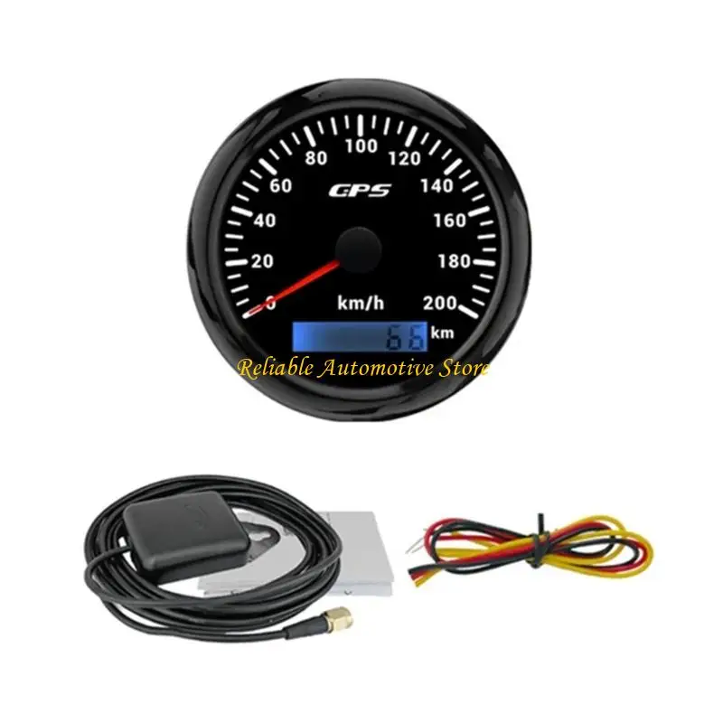

M68B 200km/h Vehicle Speedometer With Large Screen For Marine Use Boats Trucks Motorcycles