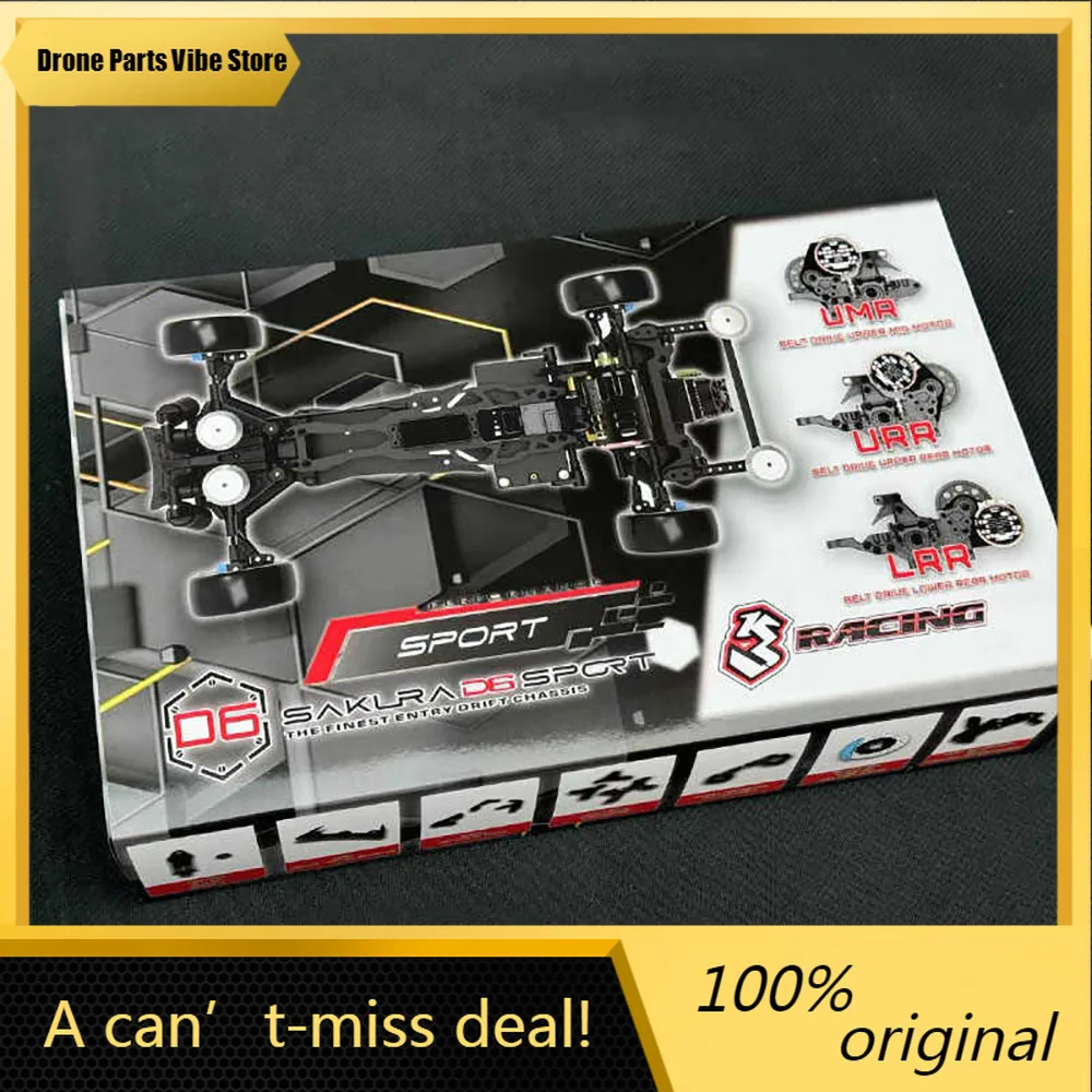 

Fy3Racing Sakura D6 SPORT D6S RWD KIT 1/10 RC Electric Remote Control Model Car Professional Drift Racing Adult Children's Toys
