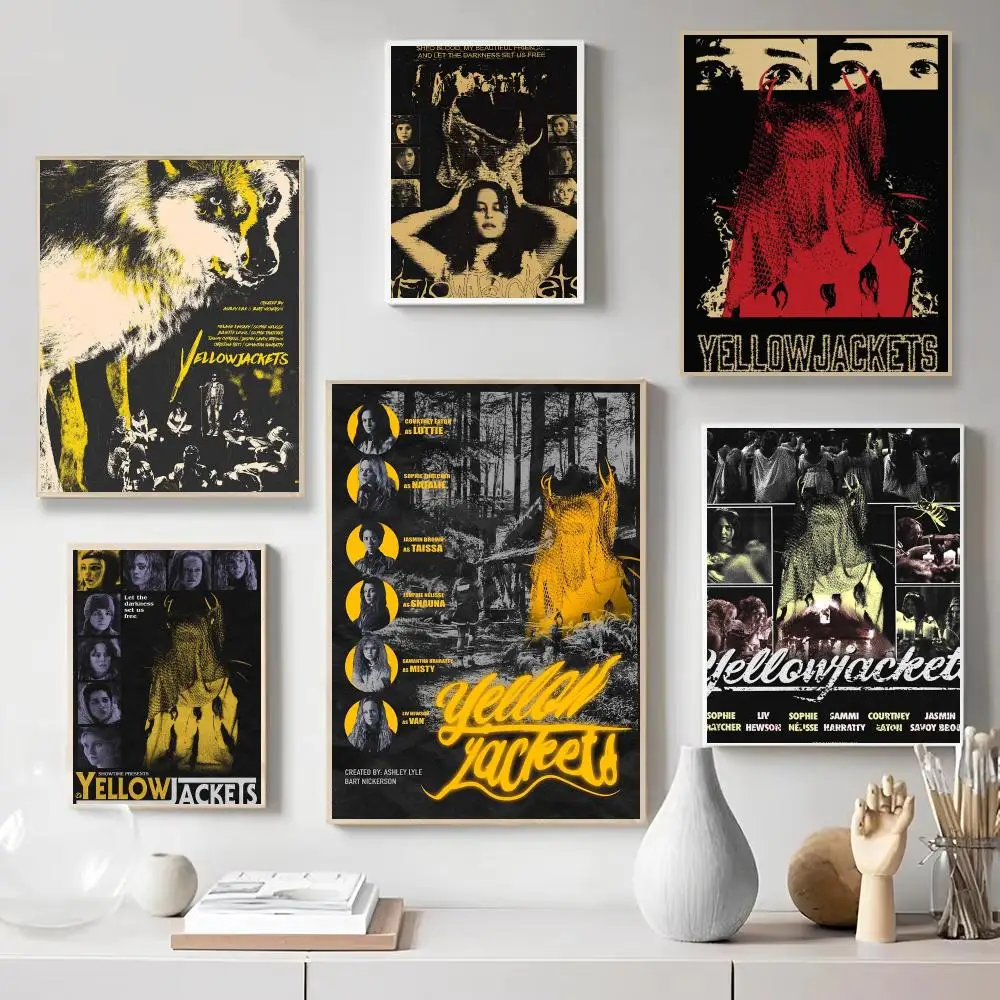 Classic Y-Yellowjackets movie Poster Wall Art Print Poster for Bedroom Living Room Home Decor Gift Artwork