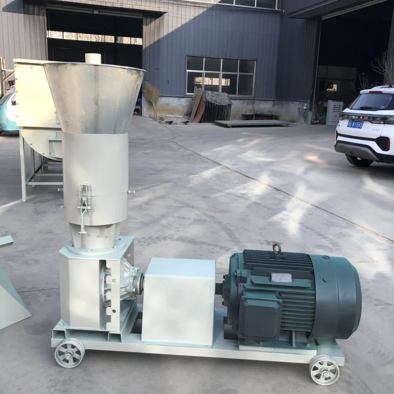 

Export Rotary Feed Grass Meal Grain Pellet Machine Breeding Feed Pellet Machine Caterpillar Organic Fertilizer