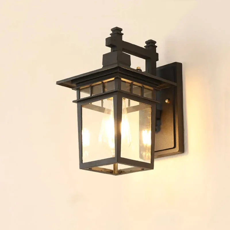 Exterior Wall Lamp Outdoor Lamp Waterproof Garden Lamp Balcony Wall Lamp Stairway Aisle Entrance Door Outdoor Wall Lamp