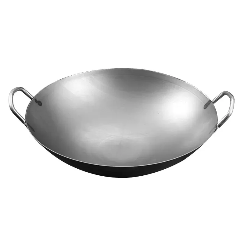 Traditional Chinese Wok Pilaf Cauldron Nonstick Pan Pot Wok Cooking Cauldron Cast Iron Tableware Cuisine Cocina Kitchen Products