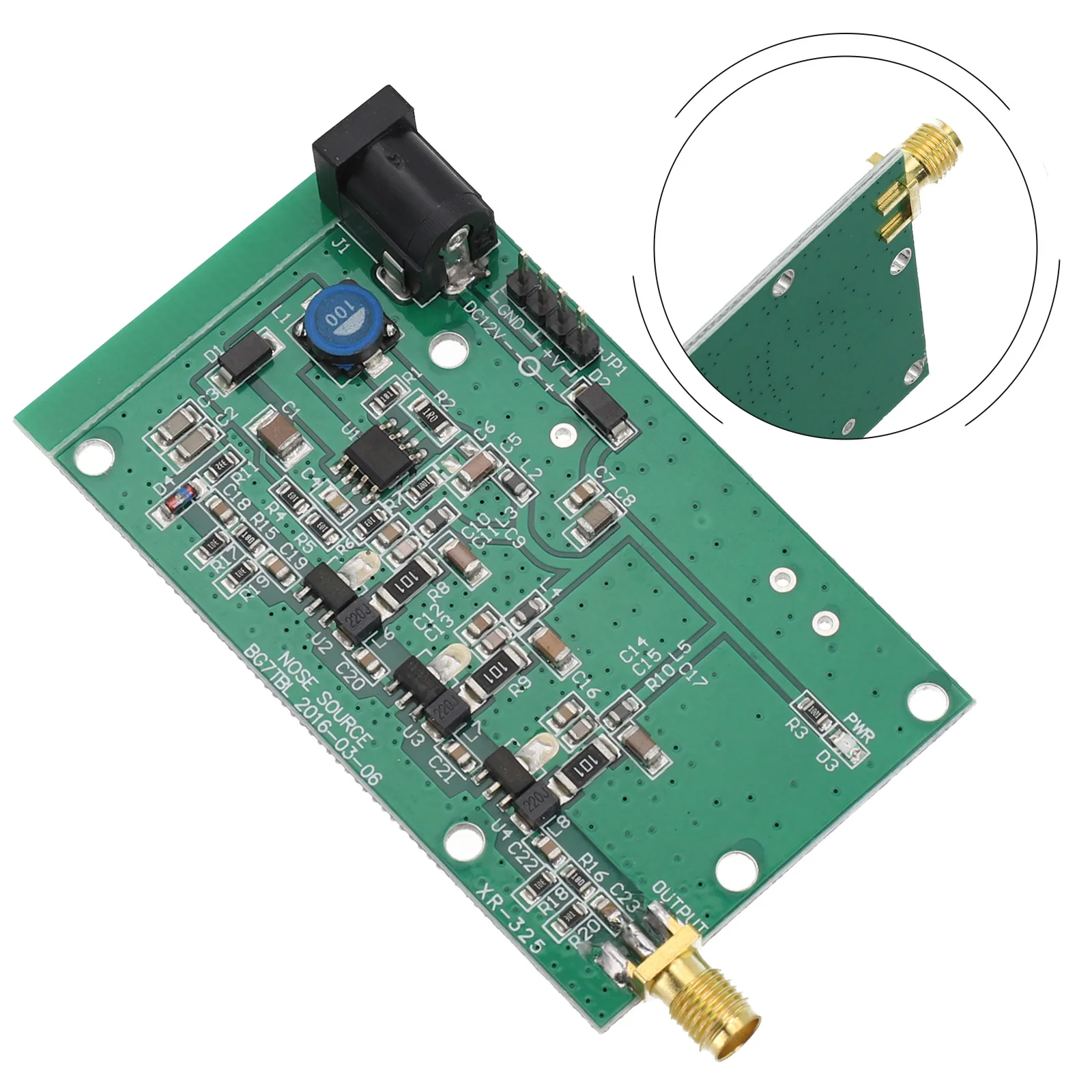 Spectrum Tracking Source Noise Generator Output ENR 0.1G/60DB 0.5G/55DB 1G/52DB 1.5G/48DB 2G/38DB 2.5G/30DB 3G/27DB 3.5G/20DB