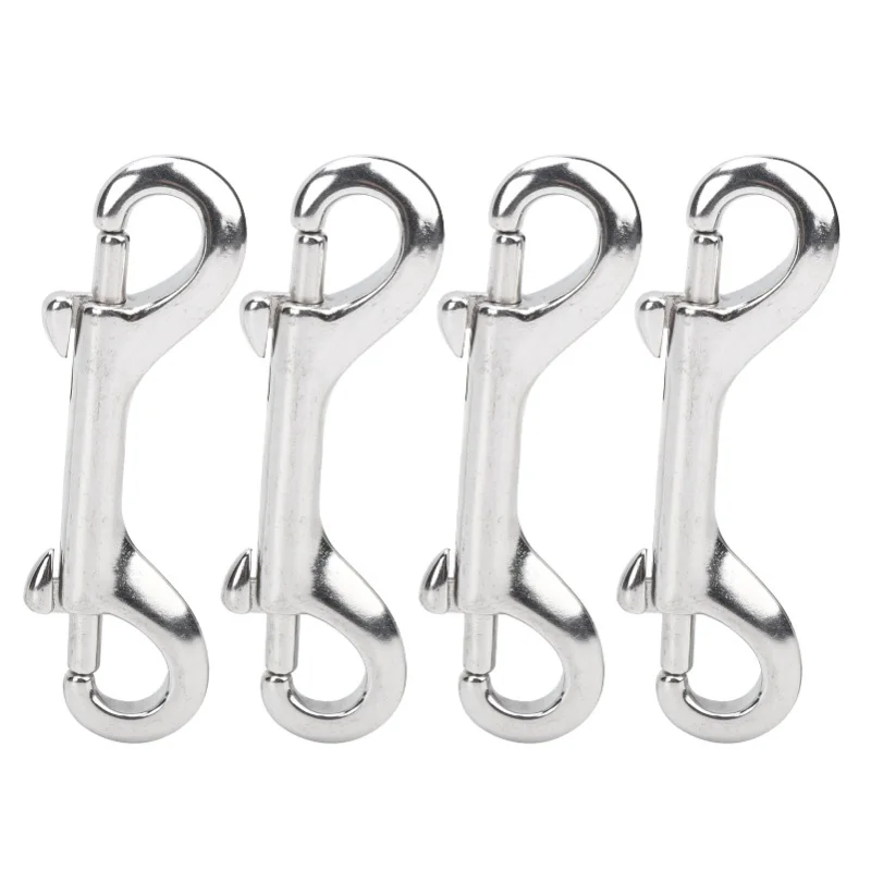 

L100MM 316 Stainless Steel Double End Bolt Snap Hook Marine Grade Double Ended Snaps