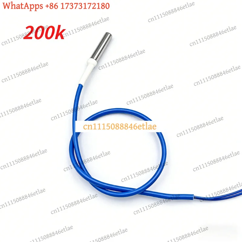 1PC Air Conditioner Temperature Sensor 200K Thermistor Compatible with Samsung AC Spare Parts
