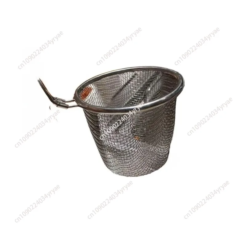 ABBP-4Pcs Stainless Steel Colander Strainer Basket Food Kitchen Colander Baskets Hot Pot Frying Strainers Serving Noodle, L