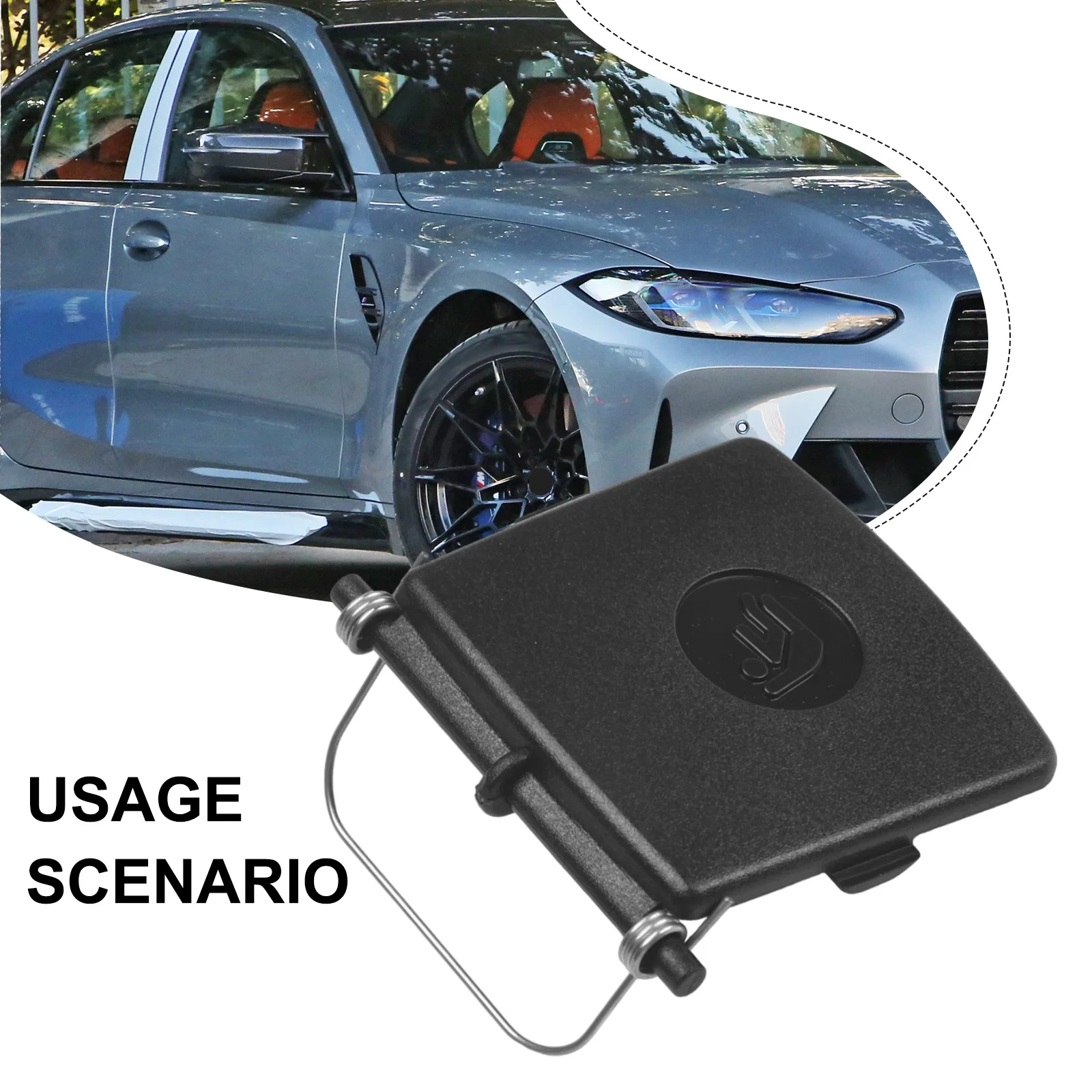 

Прямая замена, крышка Анкерной защелки для автомобиля, задняя крышка защелки, Высокая Универсальная установка для 3-серийного купе