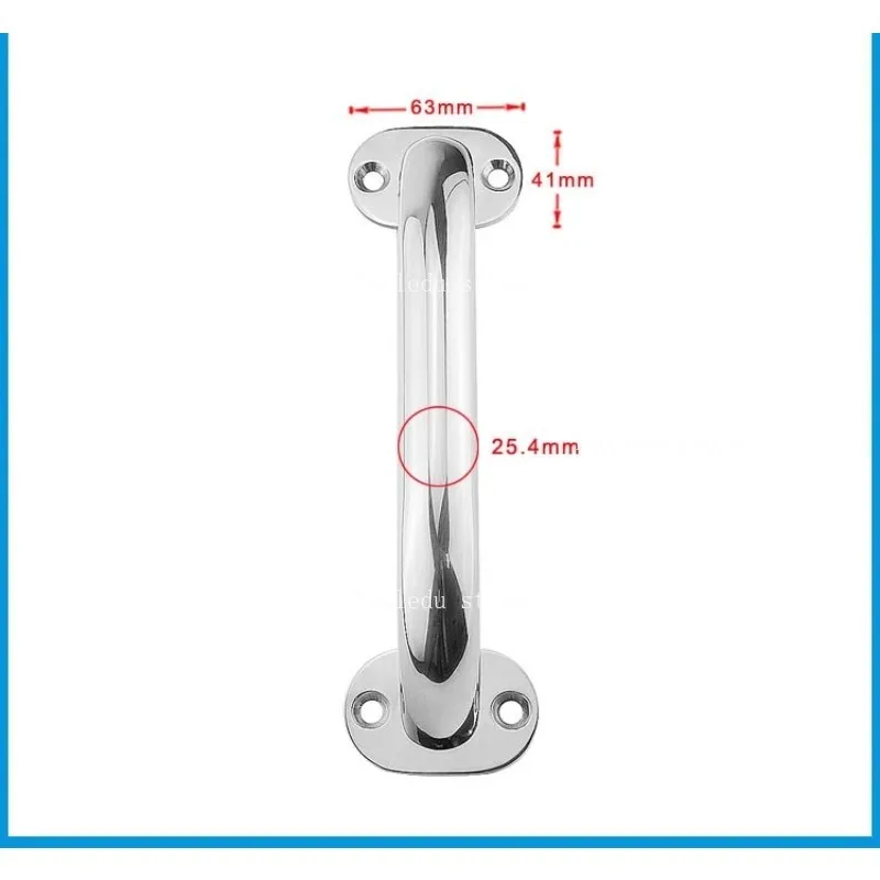 

200mm Marine Grade 316 Stainless Steel Grab Handle Door Handrail Grip Rail Grab Bar Handle Boat Hatch Yacht Marine Bathroom