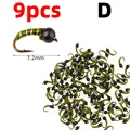 9pcs D