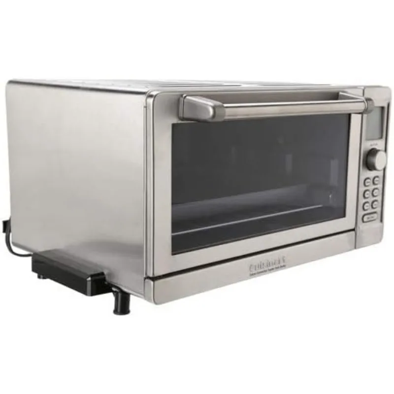 Cuisinart-tostadora de convección TOB-135N Deluxe, asador de horno, acero inoxidable cepillado, Plata