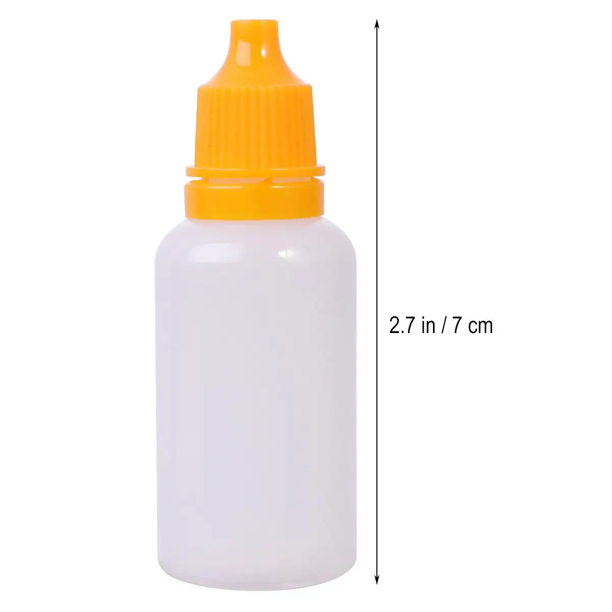 

30pcs Eyedrops Bottle Mini Squeezable Liquid Dropper Small Bottles Lab Portable Sealed Eye Drops Solvent Oil Paint Essence