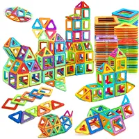 Magnetic Building Blocks DIY Magnets Toys medium size STEM Toys Construction Toys Learning Educational Magnet Toys, Magnet Tiles