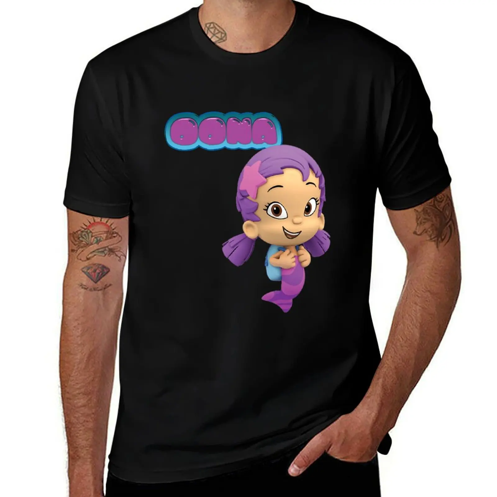 

Funny Gift For Oona - Bubble Guppies Christmas T-Shirt man t shirt designer t shirt men 100% cotton luxury brand T-shirt