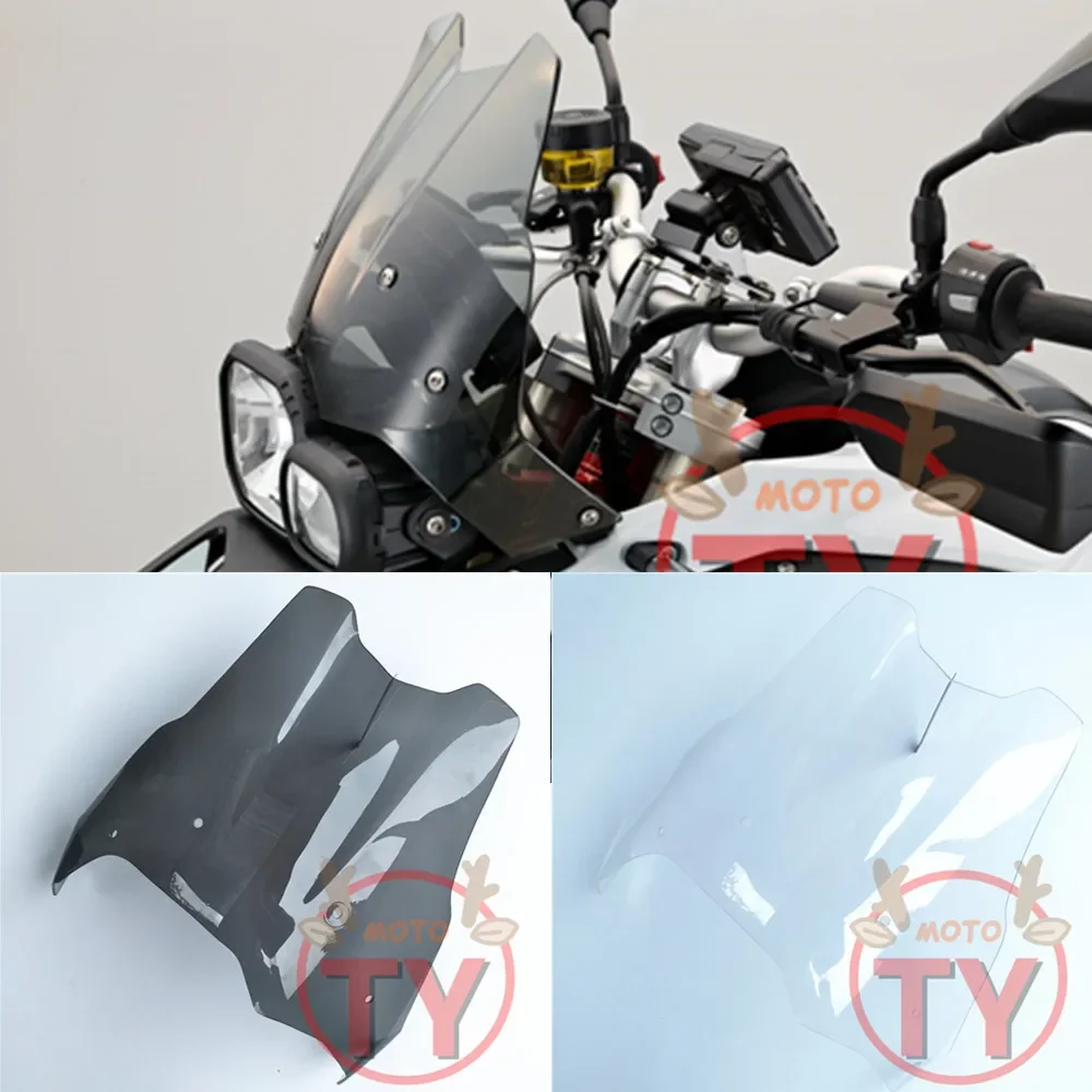 Motorcycle High Quality For BMW F800GS 08-16 F800 GS gs 2008-2016 Windshield Windscreens Smoke Black Accessories