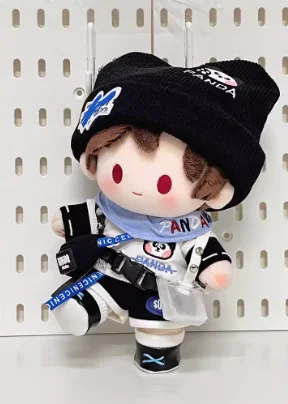 هودي باندا لطيف بين النجوم ، ولد وسيم ، بدون سمة ، ملابس الموضة ، بدلة تأثيري ، هدية كاواي ، أصلي ، 20