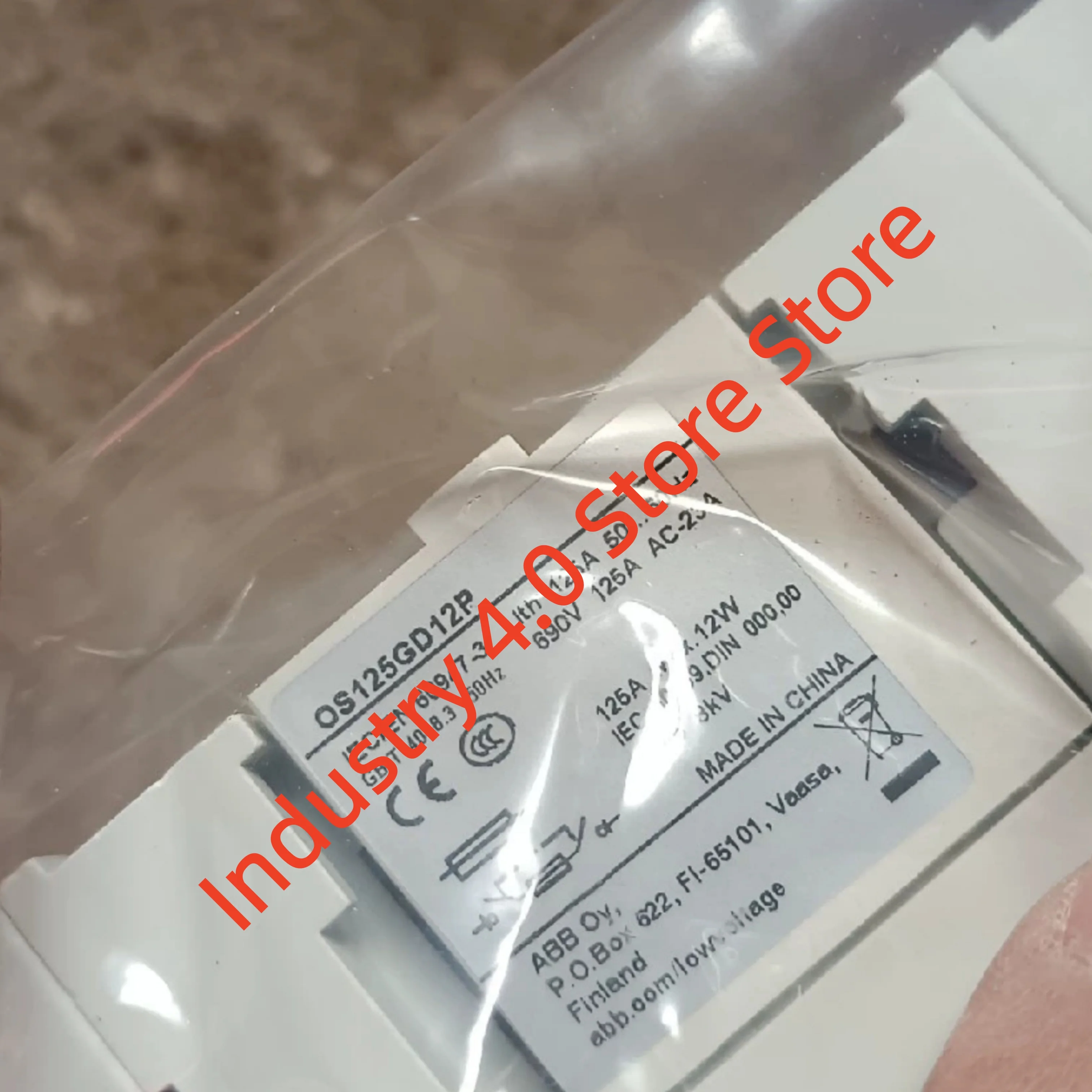 Conjunto de fusível de interruptor de isolamento novo OS160GD02P 1SCA116717R1001