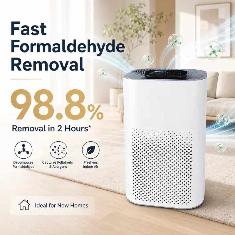 Portable Desktop WiFi Air Purifier for