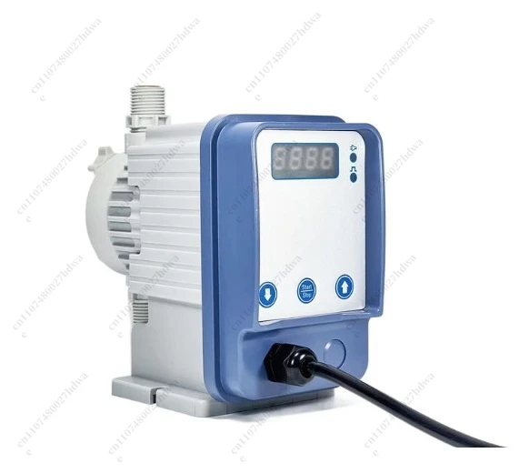 Electromagnetic Diaphragm Metering Pump Dosing Sewage Water Purification Chlorine Dioxide Disinfectant Car Wash Liquid Acid