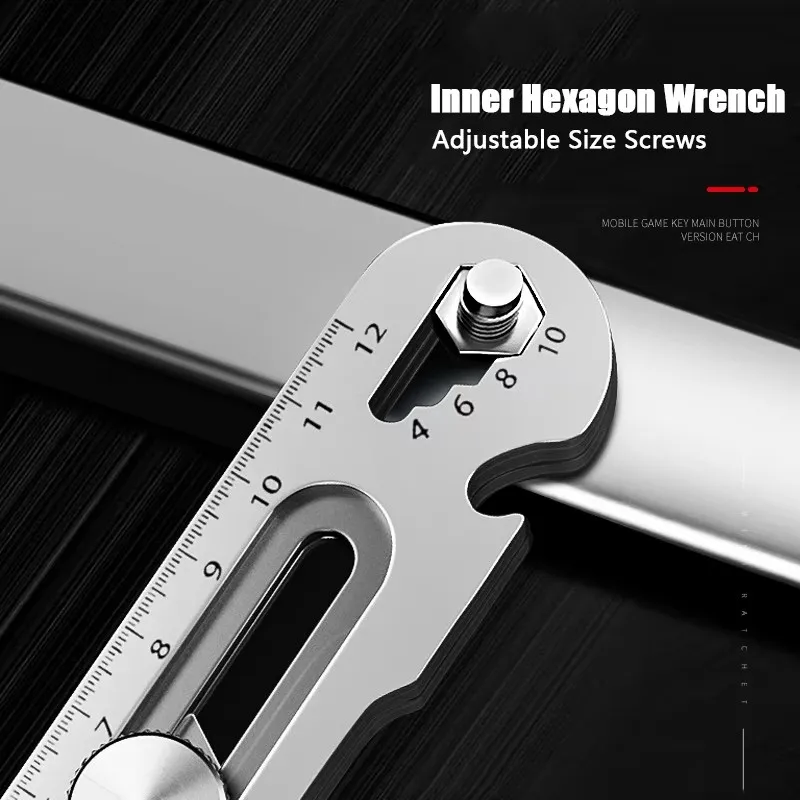 حامل سكاكين مفيد لورق الحائط من الفولاذ المقاوم للصدأ ، 6 في 1 ، متين ، قطع سريع ، قفل يدوي ، قبضة مريحة