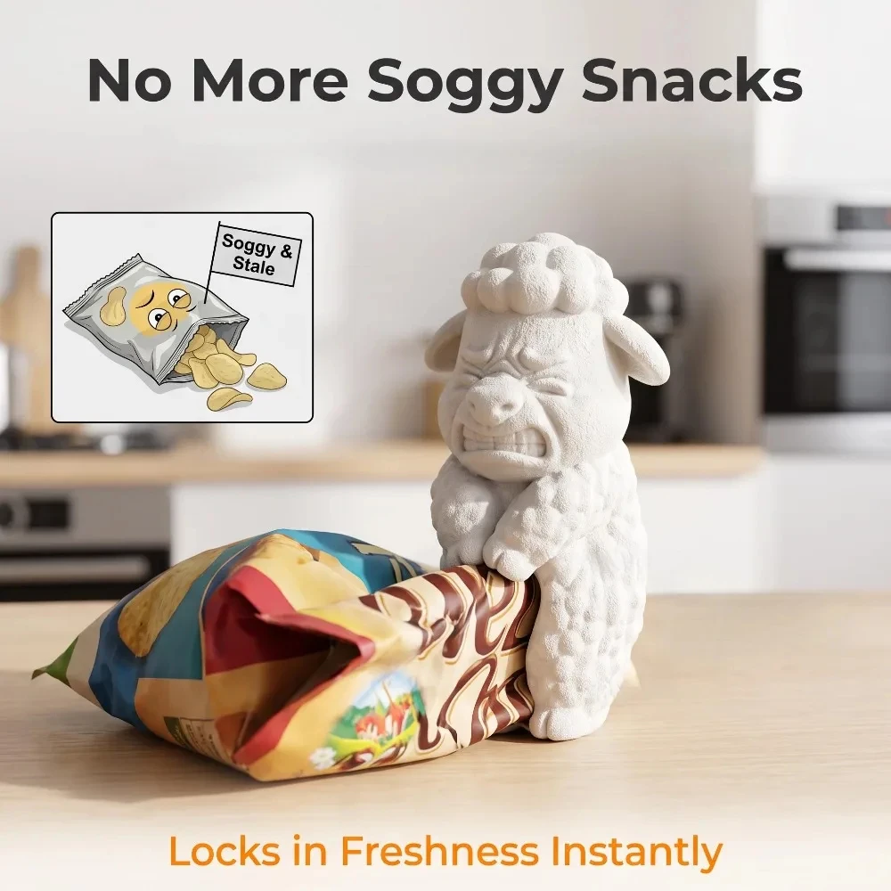 Clips magnéticos para sellar bolsas, 4 Uds., con formas de animales, para uso en refrigerador, mantienen bien selladas las bolsas de café, cereales, dulces y refrigerios