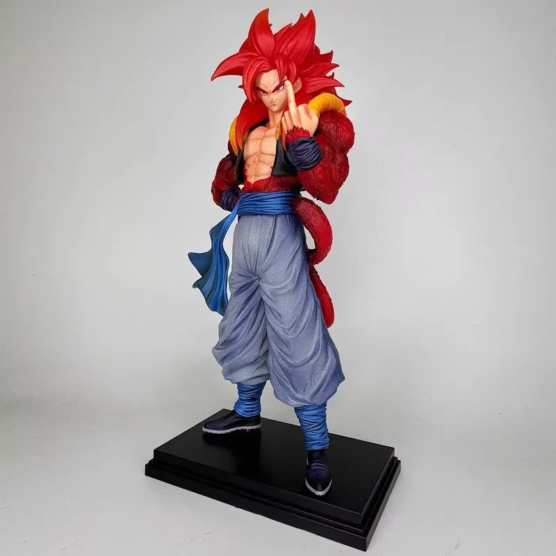 

Фигурка аниме-персонажа Gogeta из Dragon Ball, 34 см, JT Studio, модель SSJ4 Gogeta, 3 руки, статуэтка из ПВХ, коллекционная модель, игрушка, подарок на Рождество, В НАЛИЧИИ