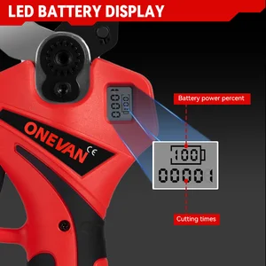 Onevan-Brushless tesoura elétrica, tesoura de poda sem fio, Tree Garden Cutter, ferramentas elétricas aparador, Makita bateria 18V, 55 milímetros 12 principais vendas alicate multiuso makita - №6