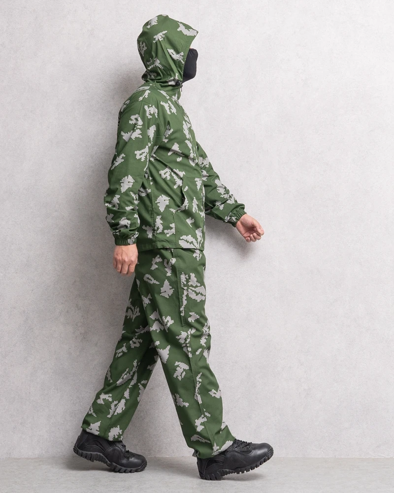 Russian smock Russian digital camo suit Russian floral little green men SS leto camo jacket pants suit SS LETO SUIT